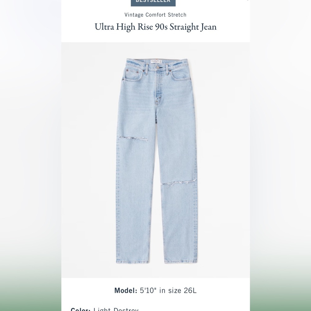 NWT Abercrombie & Fitch Women’s Jeans